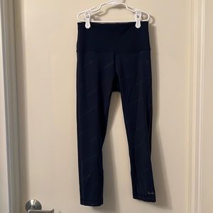 Lululemon 3/4 length Align Tight Blue size 6